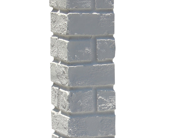 Faux Aged Brick Outside Corner