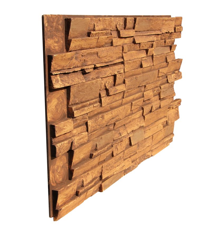 Faux Traditions Stone Panel Sample