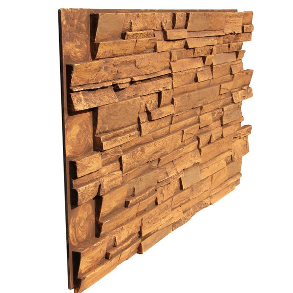 Faux Traditions Stone Panel Sample