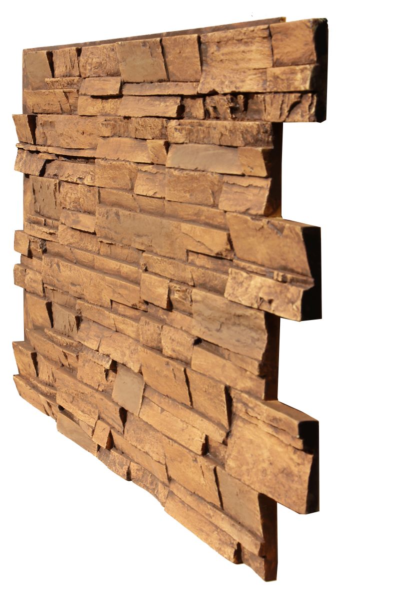 Faux Traditions Stone Panel Sample