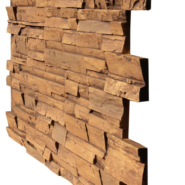 Faux Traditions Stone Panel Sample