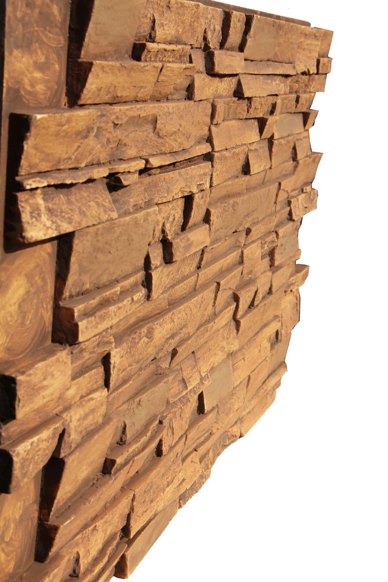 Faux Traditions Stone Panel Sample