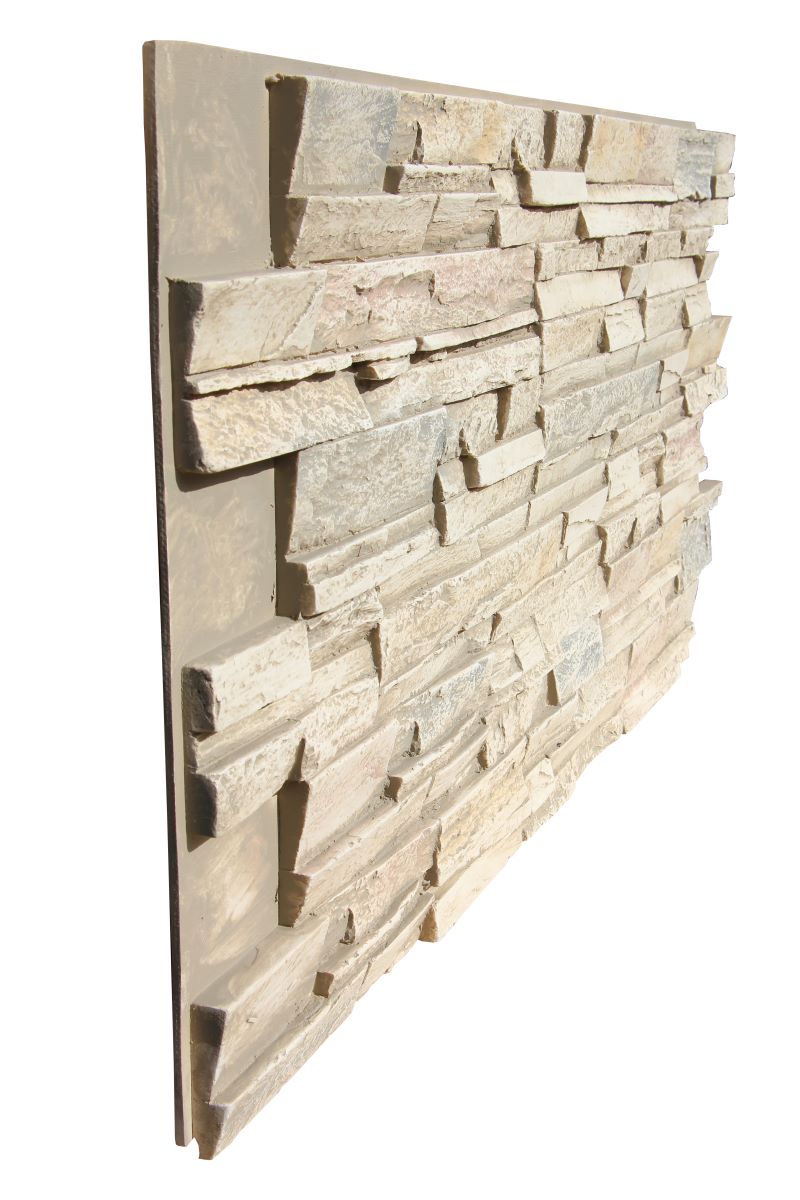 Faux Traditions Stone Panel Sample