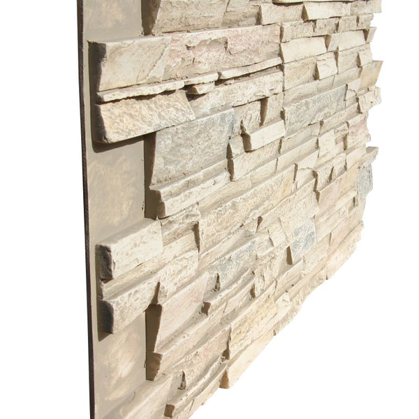 Faux Traditions Stone Panel Sample