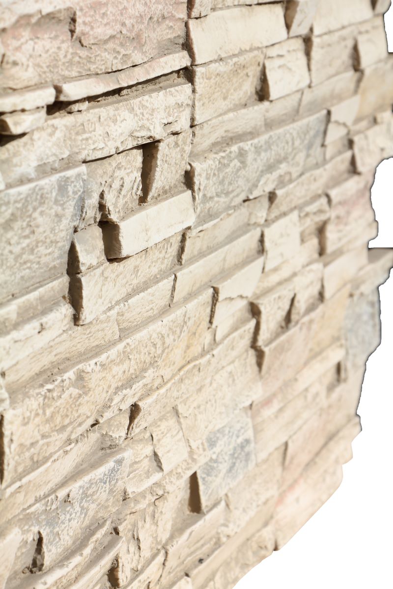 Faux Traditions Stone Panel Sample