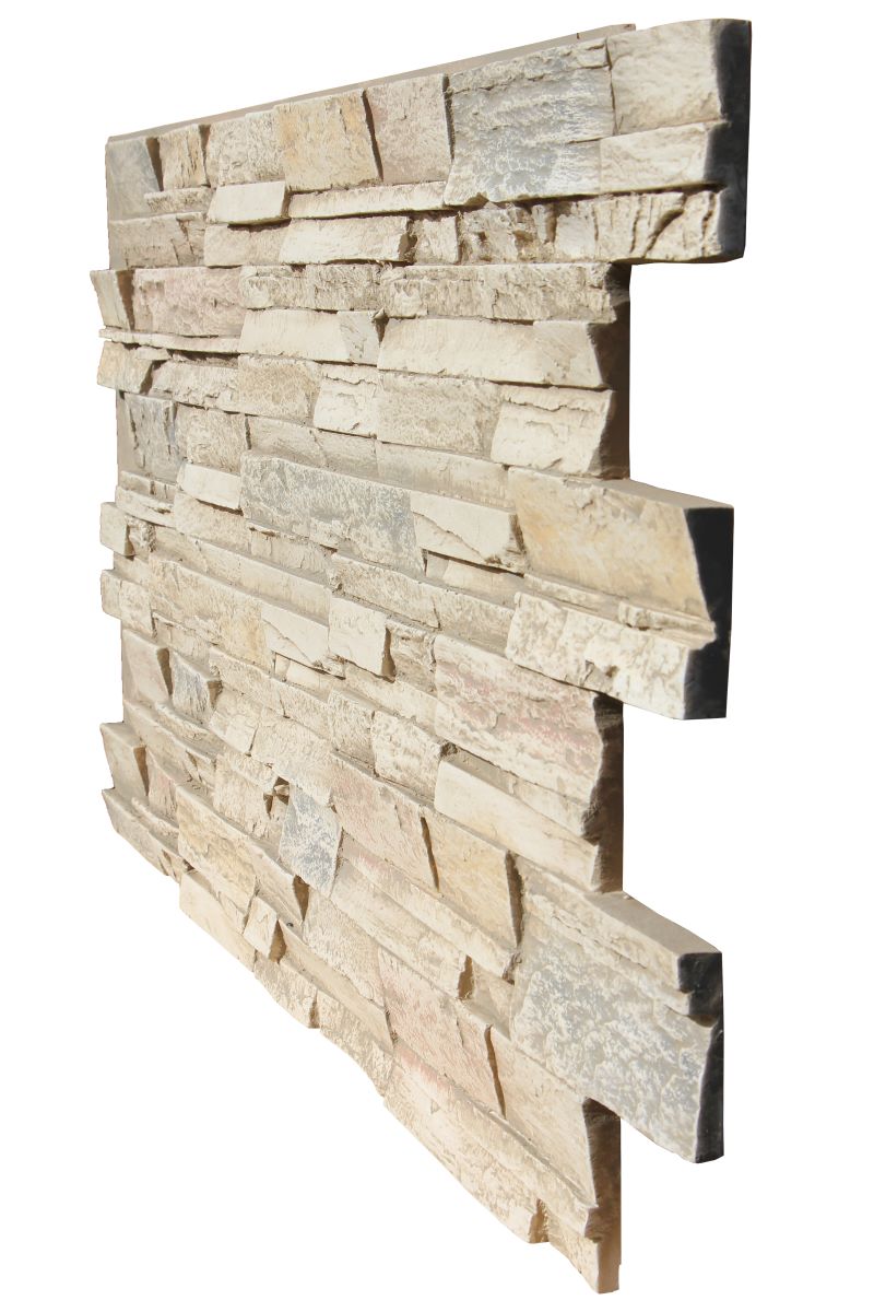Faux Traditions Stone Panel Sample