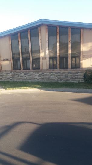 Earth's Valley faux stone panel in Nature's Spirit – exterior siding installed by a DIY homeowner