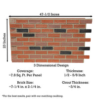 Faux British Brick