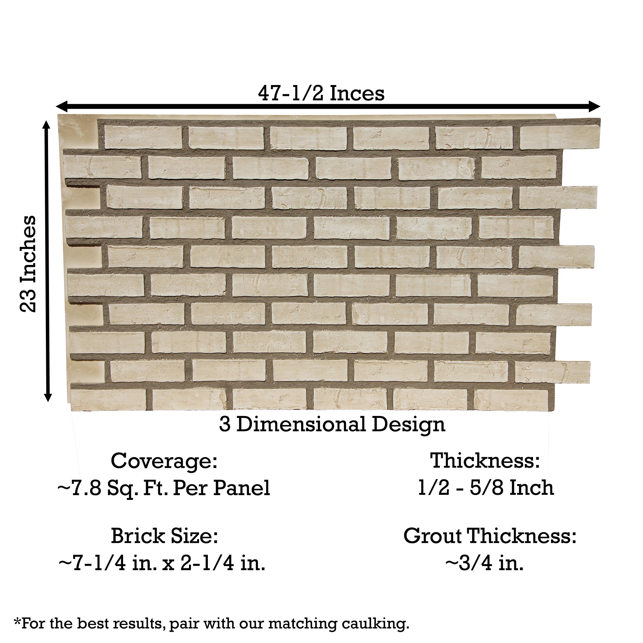 British Brick Faux Brick Panels | Classic Brick Wall Panels