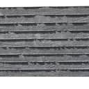  Detroit Pressed Faux Concrete 48.75 in. x 24.75 in. Finished in Dusty Gray