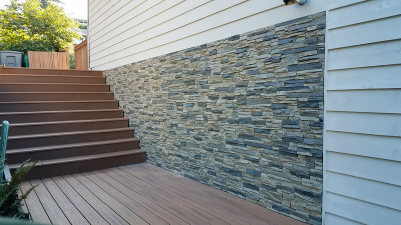 Patio wall · Gray Fox · outdoor rated