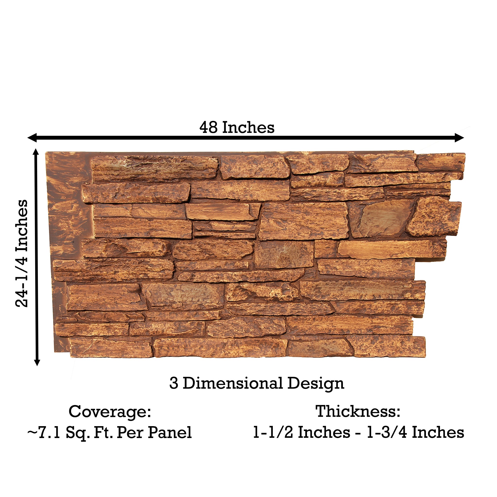 Harvest Ledge Stone Faux Stone Panels | Tritan BP