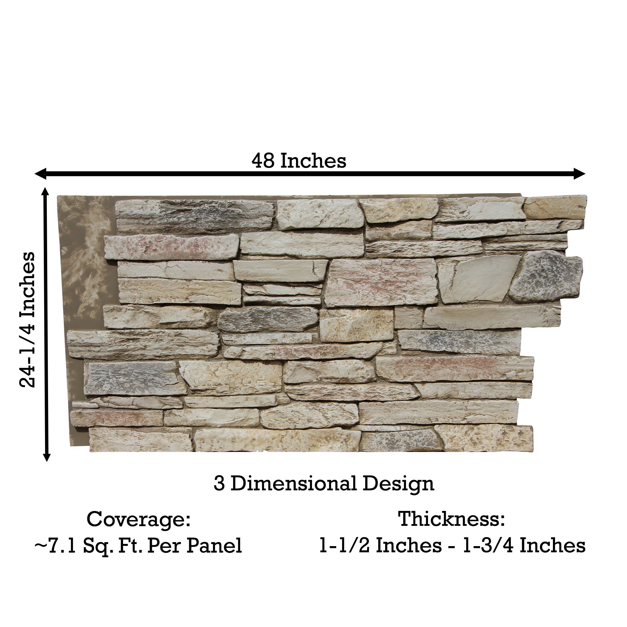 Harvest Ledge Stone Faux Stone Panels | Tritan BP