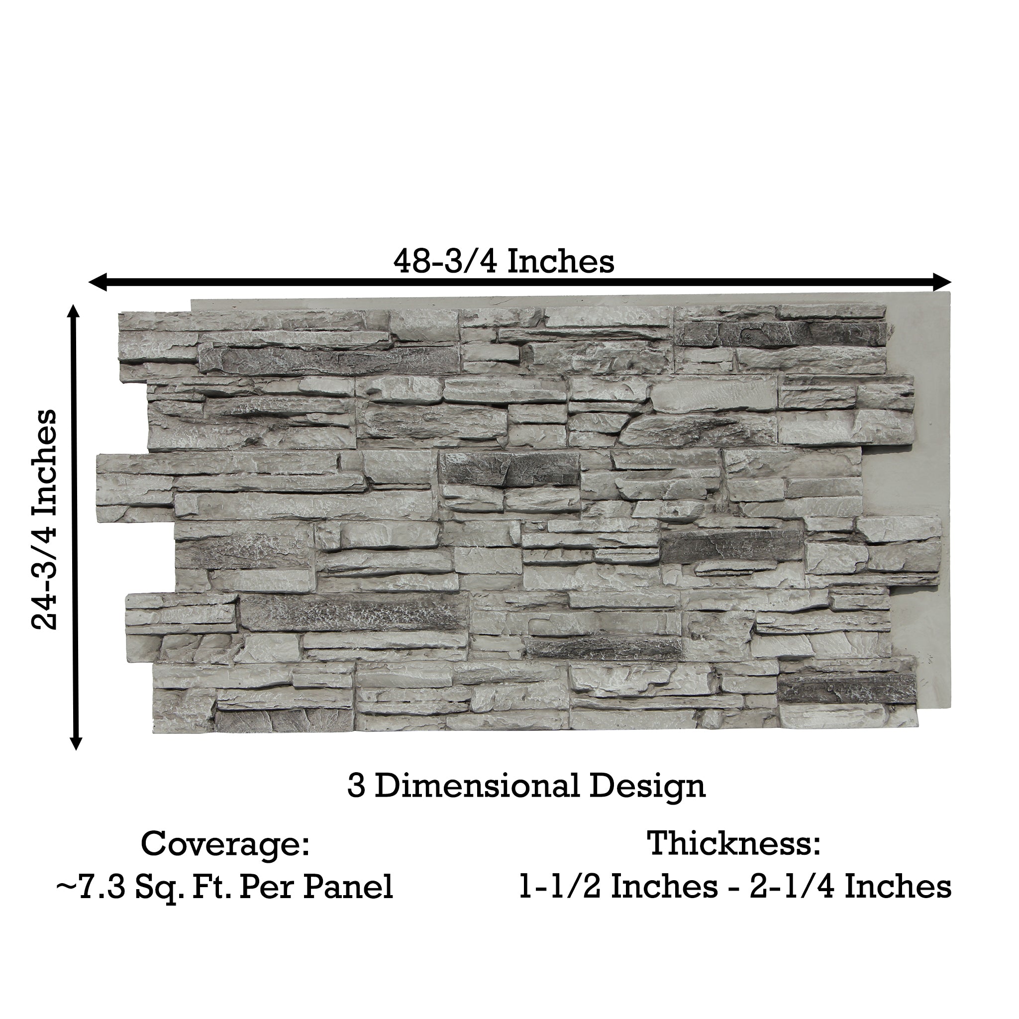 Lightning Ridge Faux Stone Panels | Tritan BP