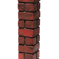 Faux Aged Brick Outside Corner
