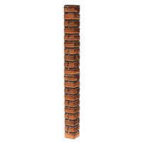 Faux British Brick Outside Corner