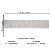 Universal Faux Stone Ledge Trim
