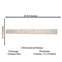 Universal Faux Stone Ledge Trim