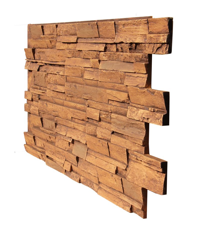 Faux Traditions Stone Panel Sample