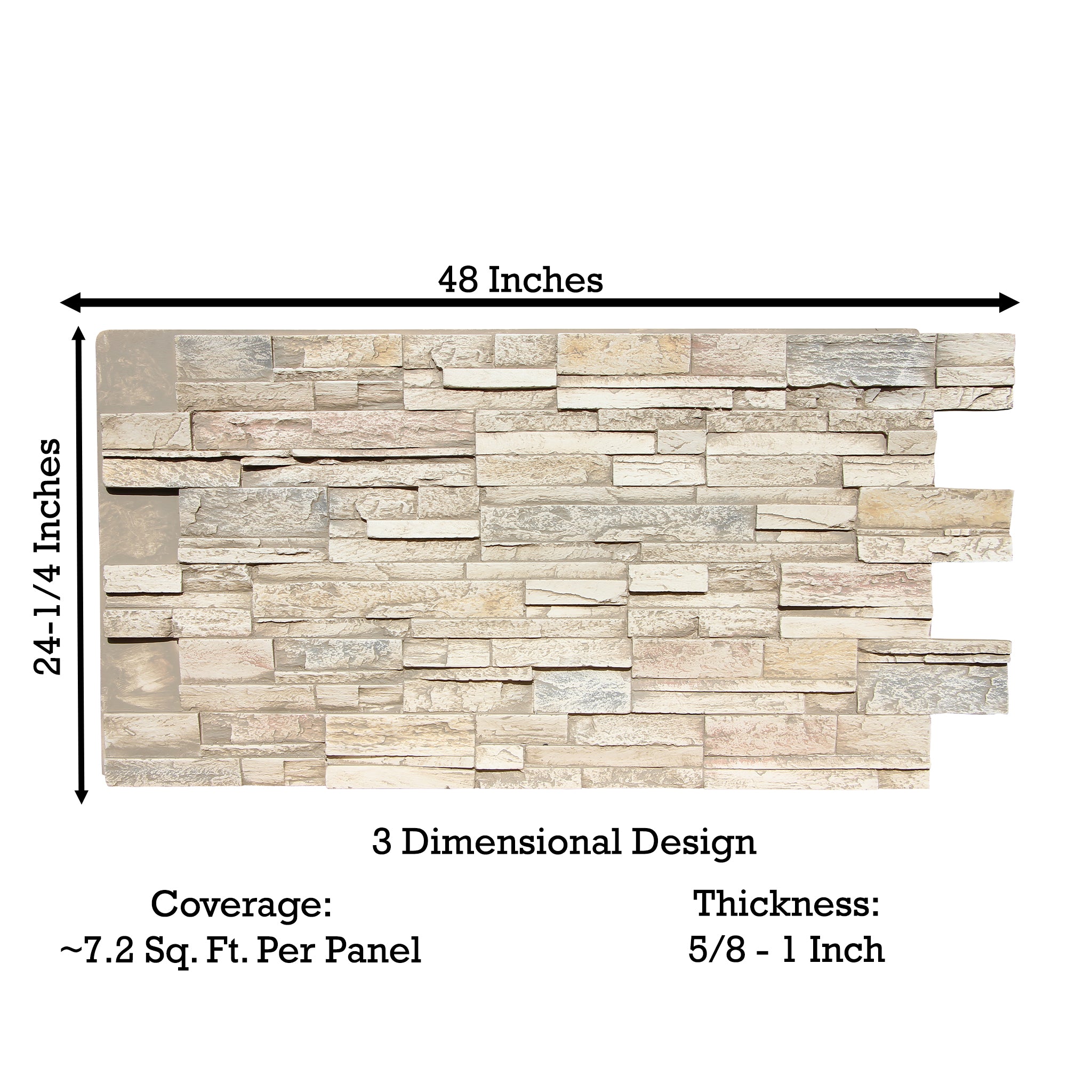 Traditions Faux Stone Panels | Classic Stacked Stone Panels