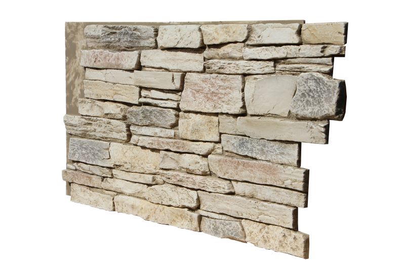 Muestra de Harvest Ledge de piedra sintética