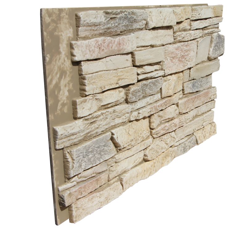 Harvest Ledge Faux Stone Sample | Faux Stone Panel Sample | Tritan BP