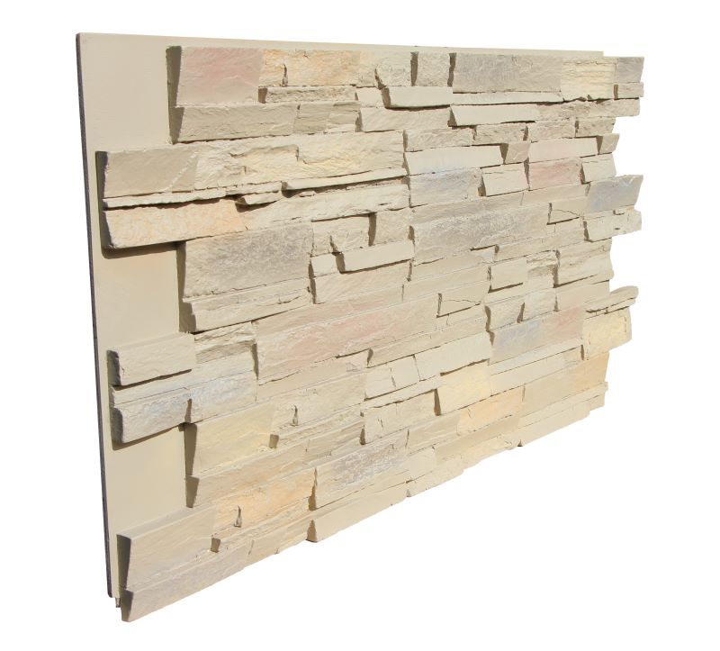 Faux Traditions Stone Panel Sample