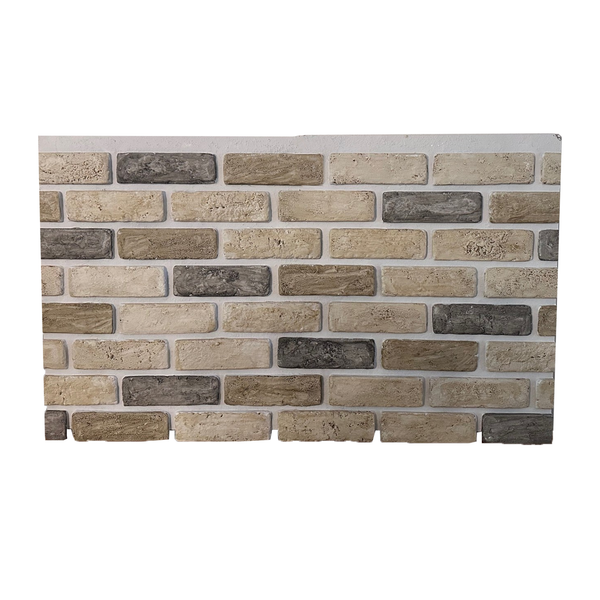 Cottage Lane faux brick wall panel